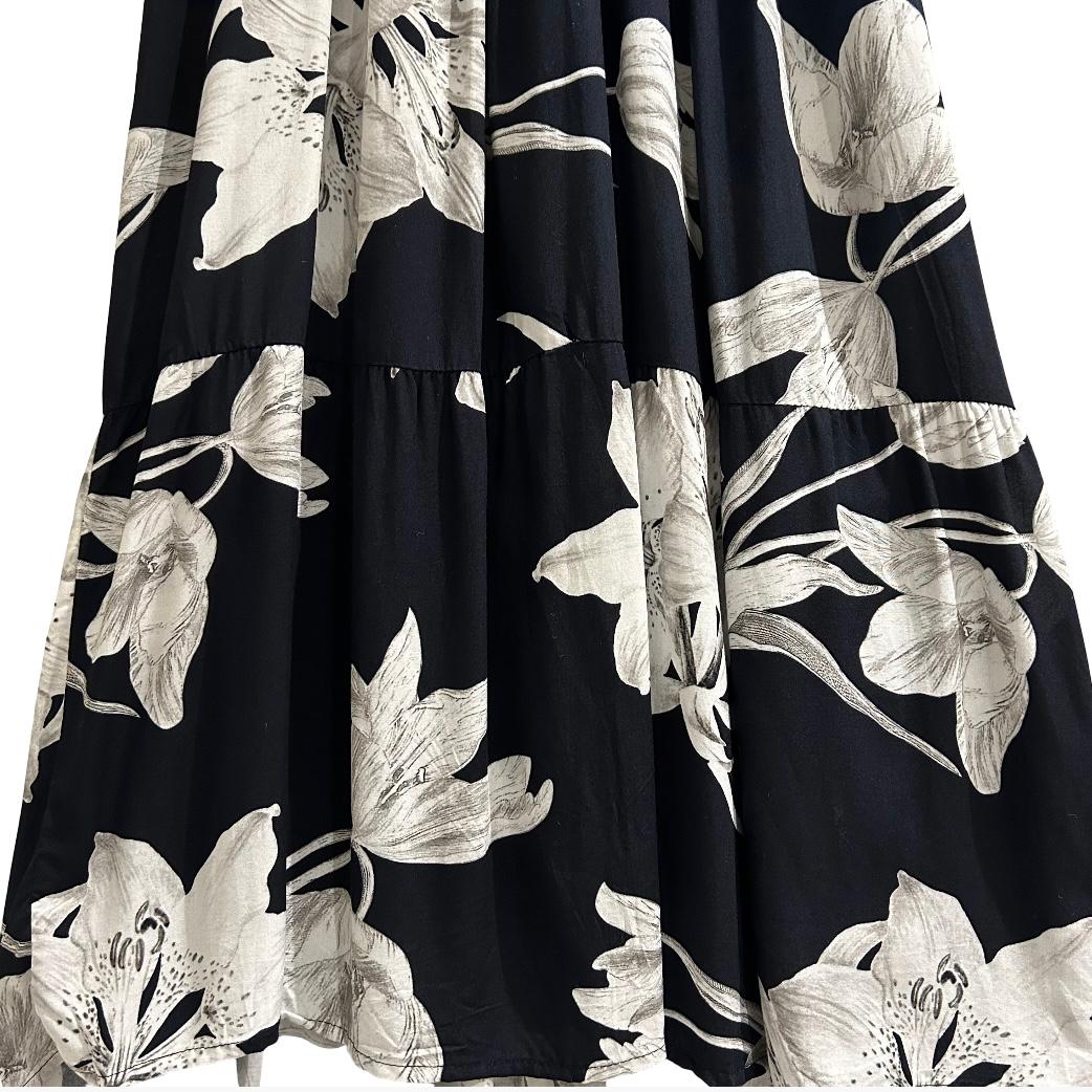 Black & White floral dress