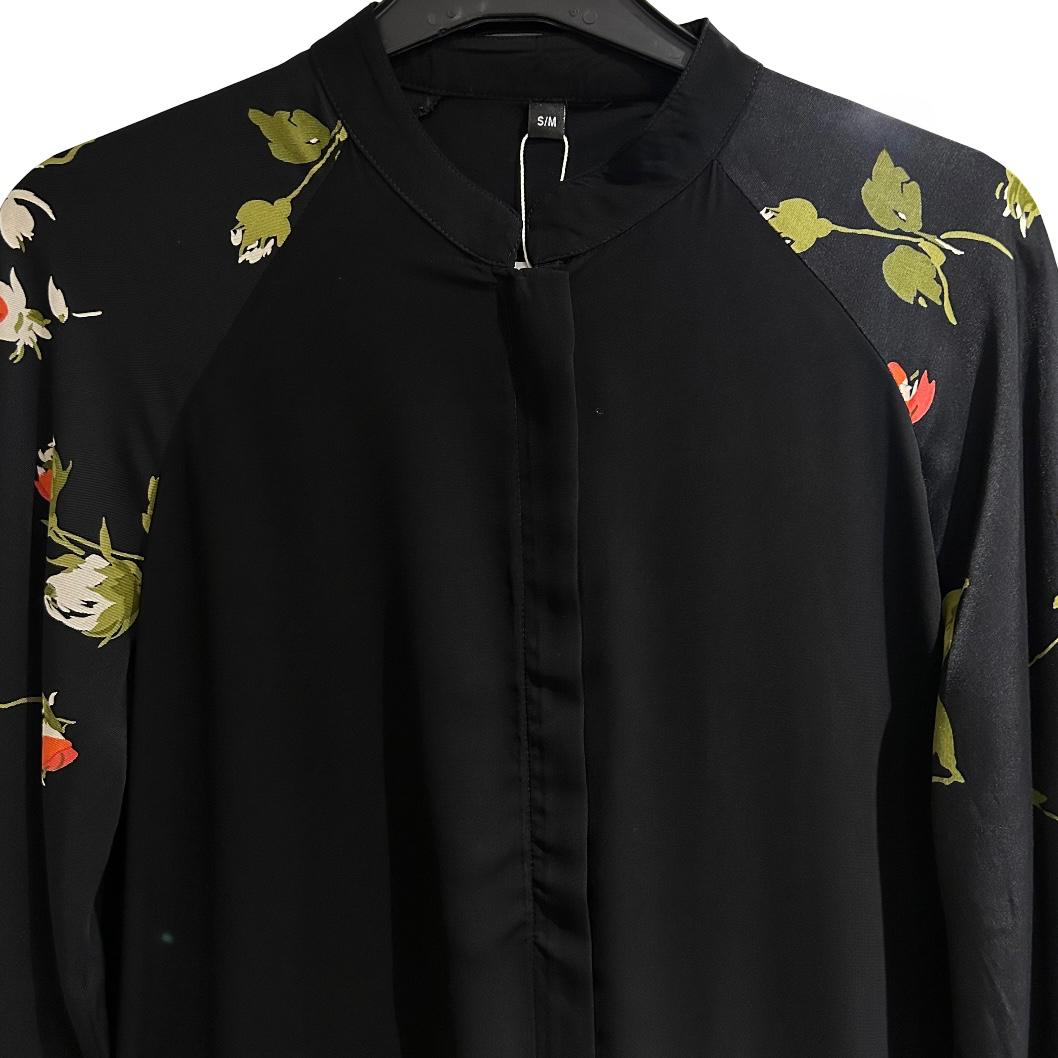 Oceanline Casualwear Rose Zip Abaya